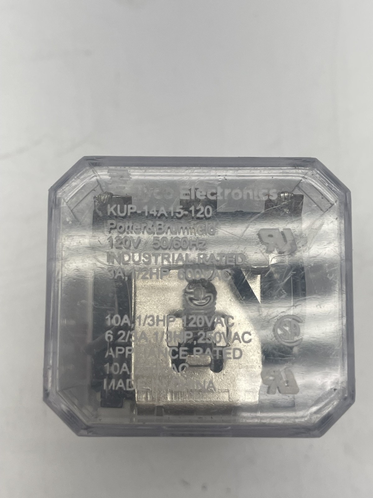 TYCO ELECTRONICS KUP-14A15-120 RELAY 120V NSNP