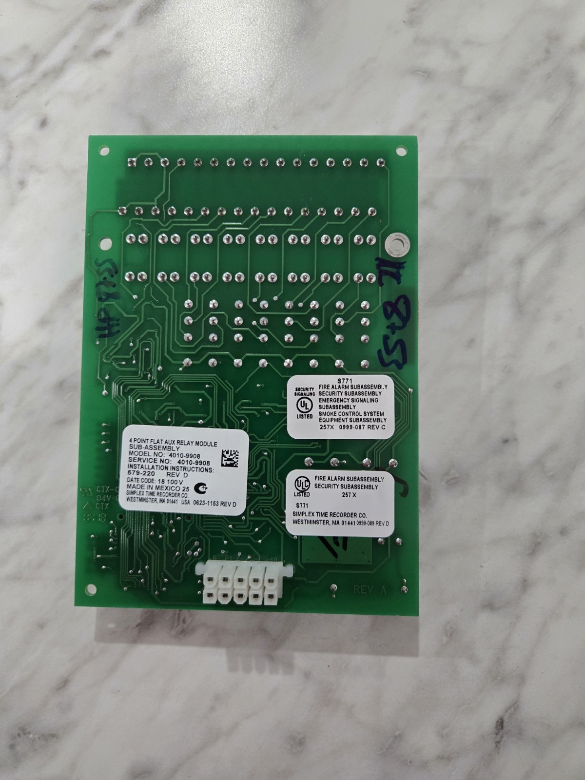 4010-9908 SIMPLEX