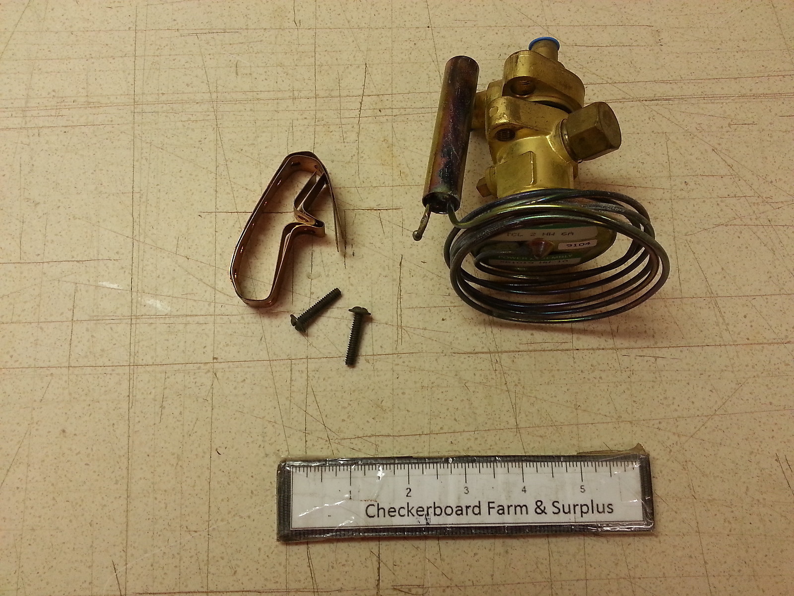 NOS Alco Expansion Valve TCL2HW 3/8 x 1/2″ 54667 XB1019 HW-1A 4820008354107