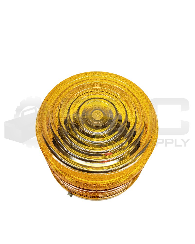 NEW FEDERAL SIGNAL 141ST /A3 ELECTRAFLASH AMBER STROBE LIGHT 12DC 0.18A