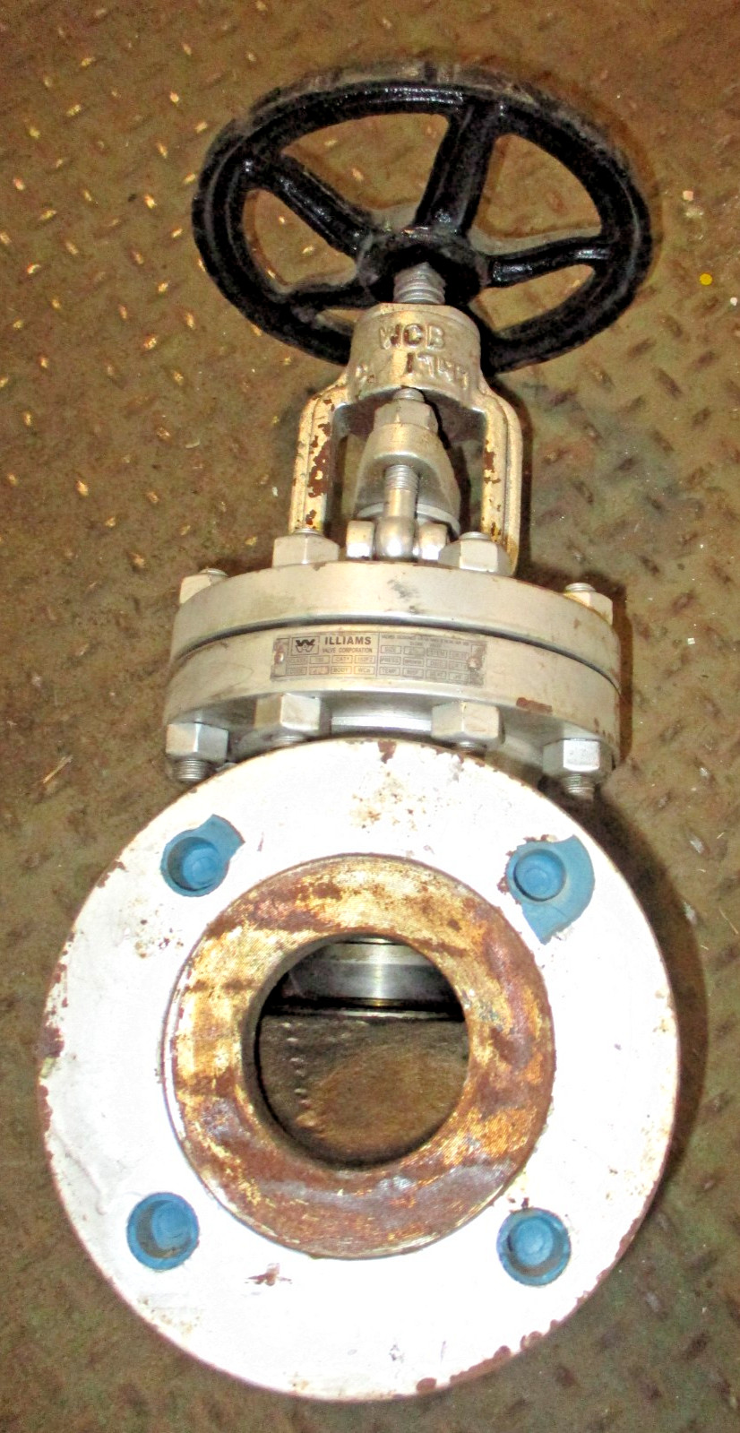 Williams Valve Size 2-1/2 Class 150 Cat# 152F2 Globe Valve WCB CR13 53456AES