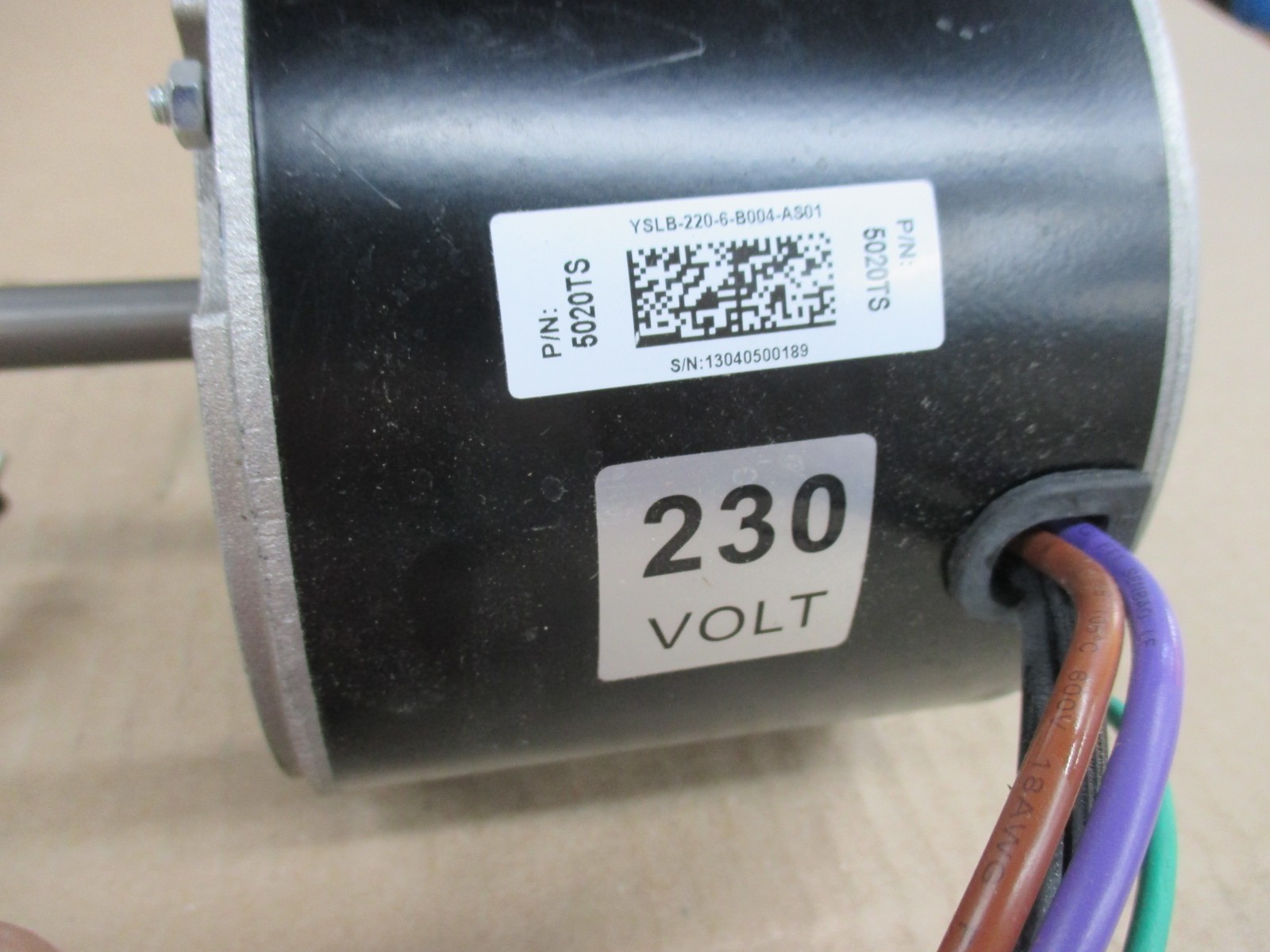 YSLB-220-6-B004-AS01 INTERLINK ELECTRIC MOTOR 1/4 HP NEW