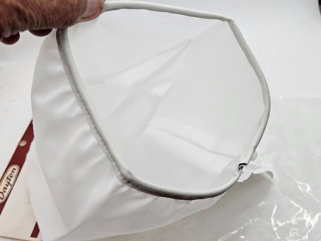 Dayton 5X878 Cloth Filter Bag Vacuum Accessory Polyester