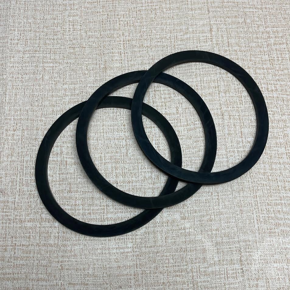 DIXON 600-G-BU Buna-N Cam and Groove Tank Car Gasket PTFE/Buna, 6″ (3) NOS