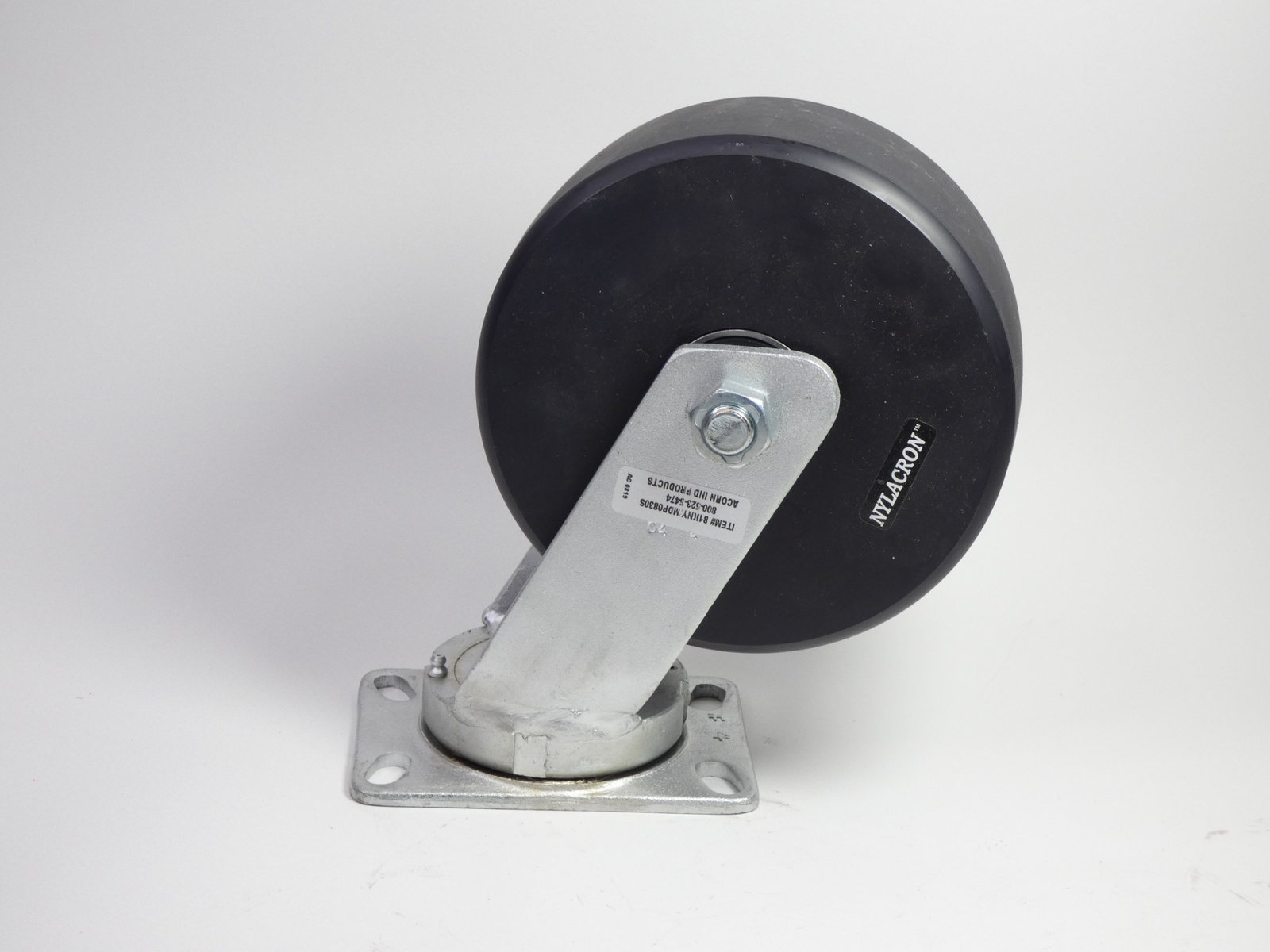 Acorn 81KNY/MDP0830S Nylacron Wheel Caster 8″ x 3-1/4″ – NEW Surplus!