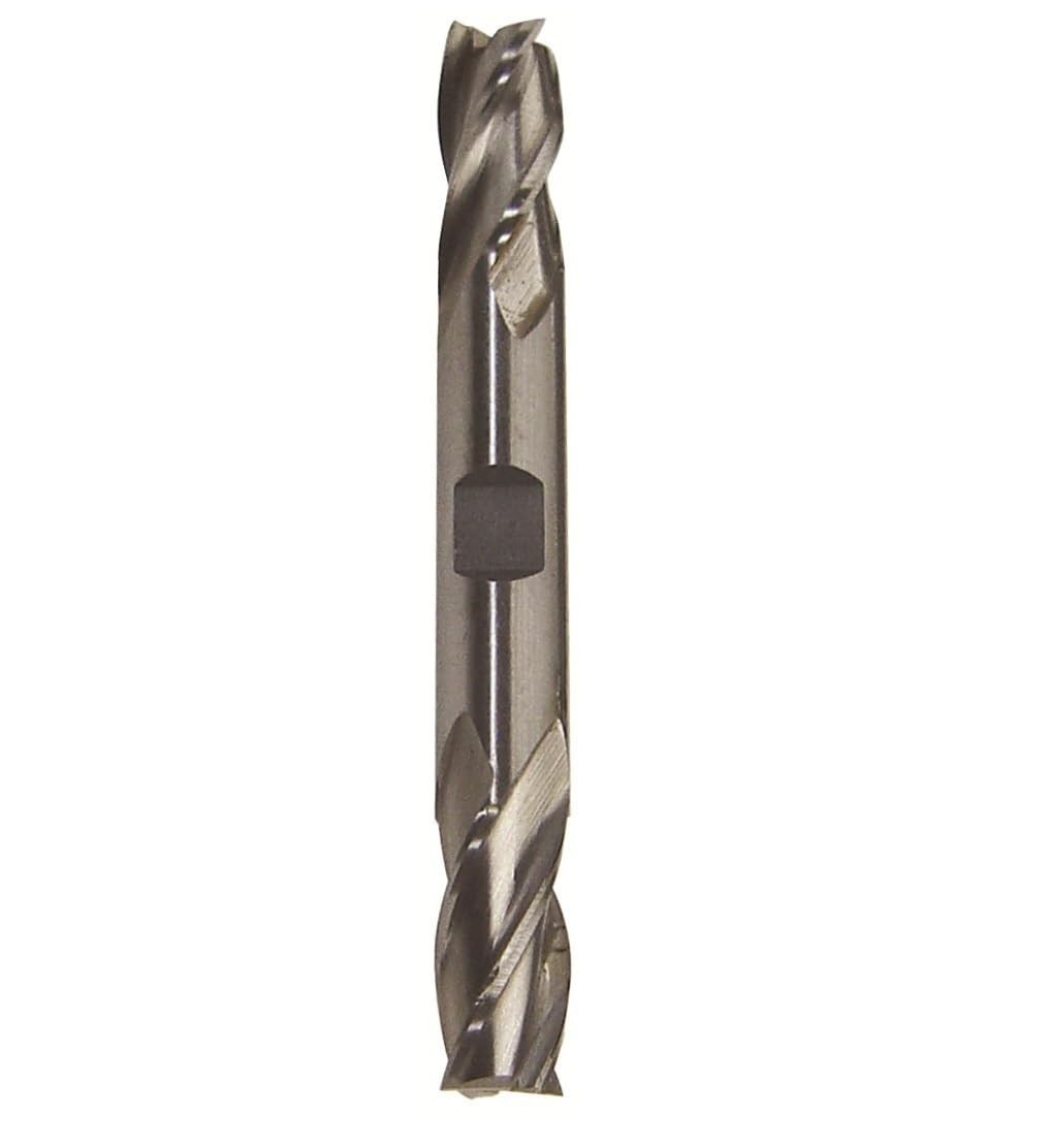 27/64″ X 1/2″ HSS 4 Flute Double End, End Mill, Qualtech, DWCF213A