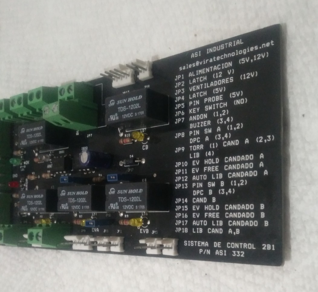 ASI Industrial ASI332 Control board