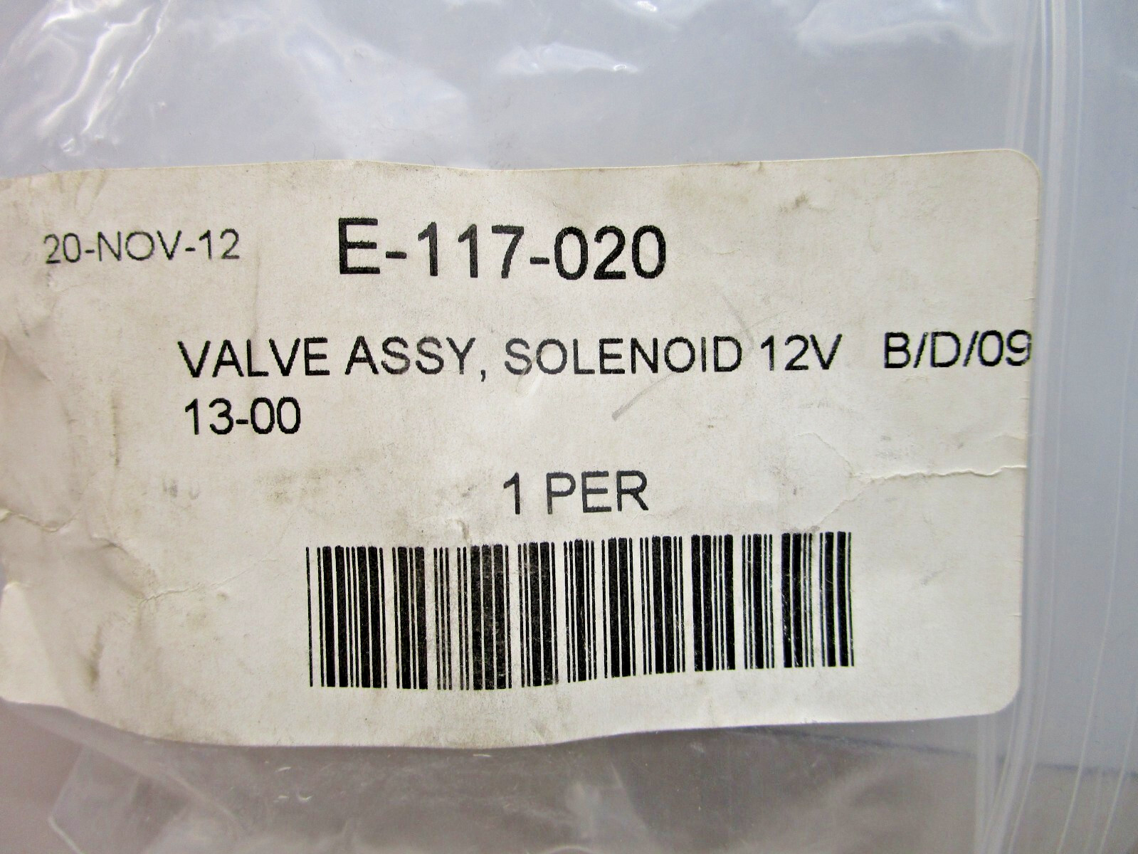 New Flyer 6319214 Intermittent Wiper Solenoid Spartan 9-3822-008 12v 90psi