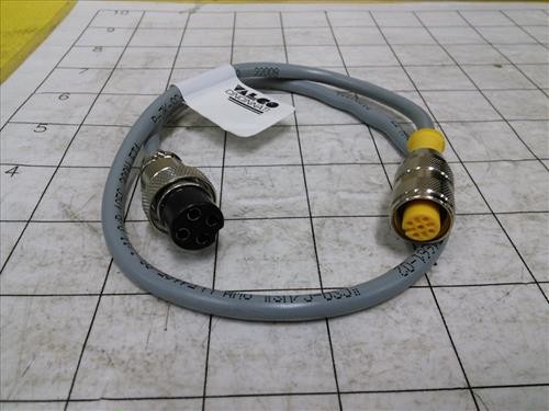 VALCO/MELTON – 030XX345 – CABLE, 18″,( 0.5 METER), 4 PIN FEMALE CONNECTOR, GLUER