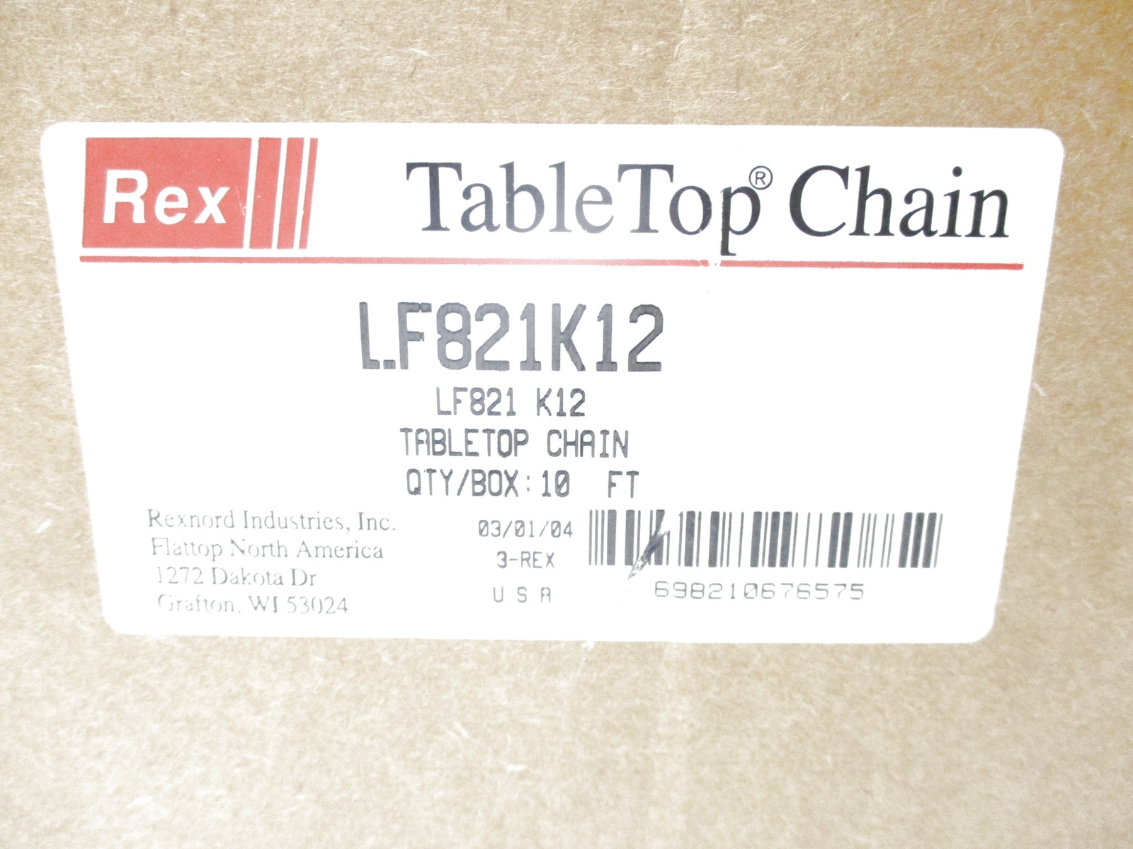 REX LF821K12 NSMP