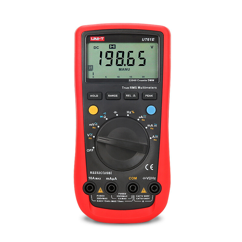In Stock New Uni-T UT61E UT-61E Modern Digital Auto Mutimeter Tester DMM AC/DC V