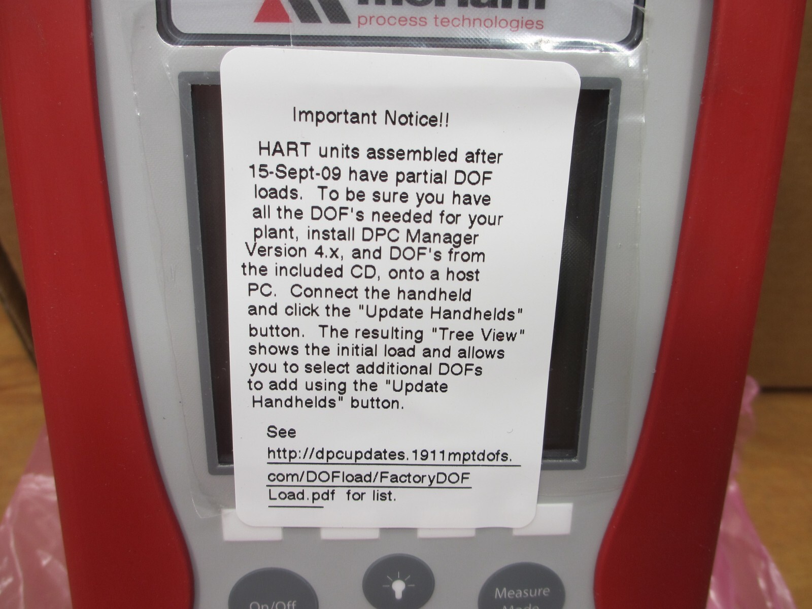 Meriam MFT4010-11-1-01 *NEW* HART Calibrator MFT4010