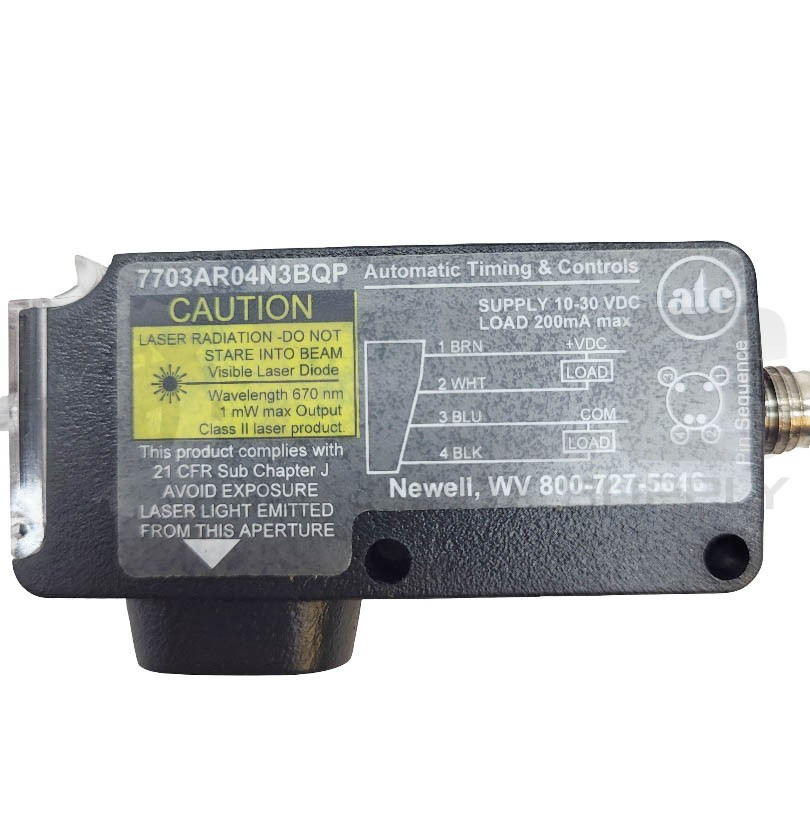 NEW ATC 7703AR04N3BQP PHOTOELECTRIC SENSOR 10-30VDC