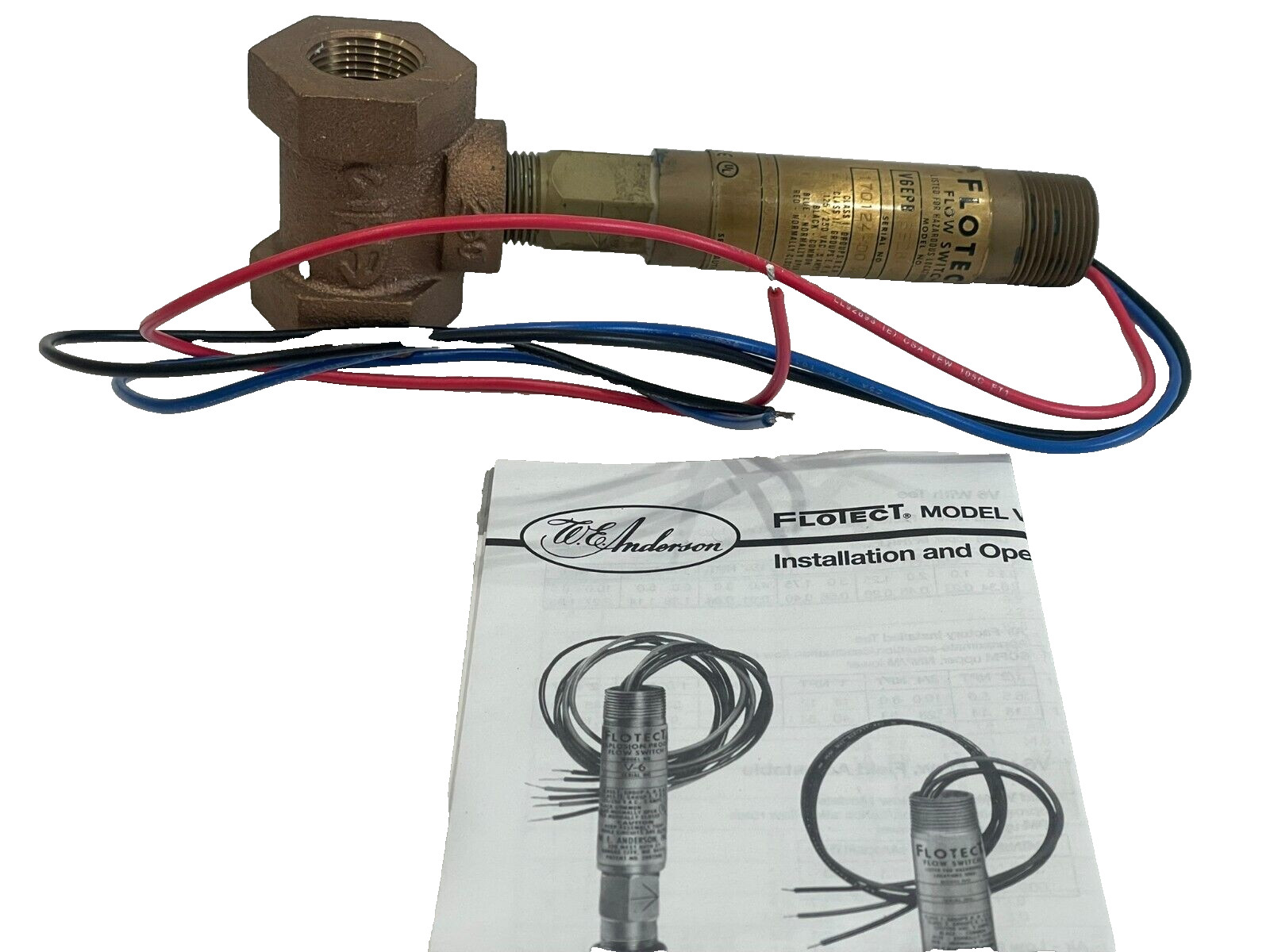 NEW FLOTEC V6EPB-BS2B-GM4 FLO SWITCH V6EPBBS2BGM4