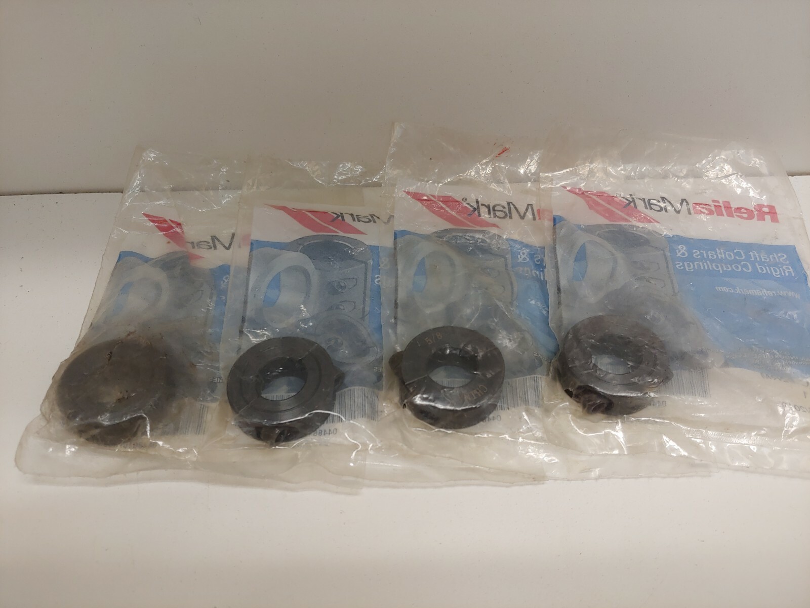 LOT OF (4) NEW OLD STOCK! RELIAMARK 5/8″ SPLIT COLLARS 2SC-62RM
