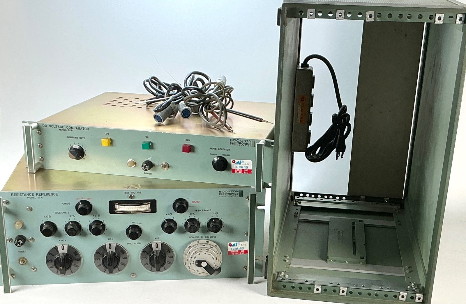 Vintage 1960s Boonton 22A/62B Precision Resistance Reference & Voltage Standard