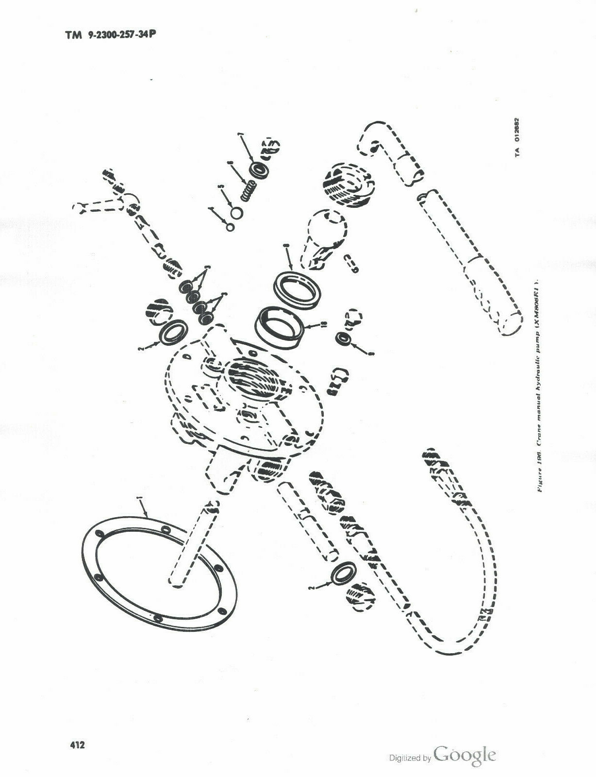 Military M113 PARTS KIT, HYDRAULIC PUMP Crane 2590-00-402-5197 Applied Power