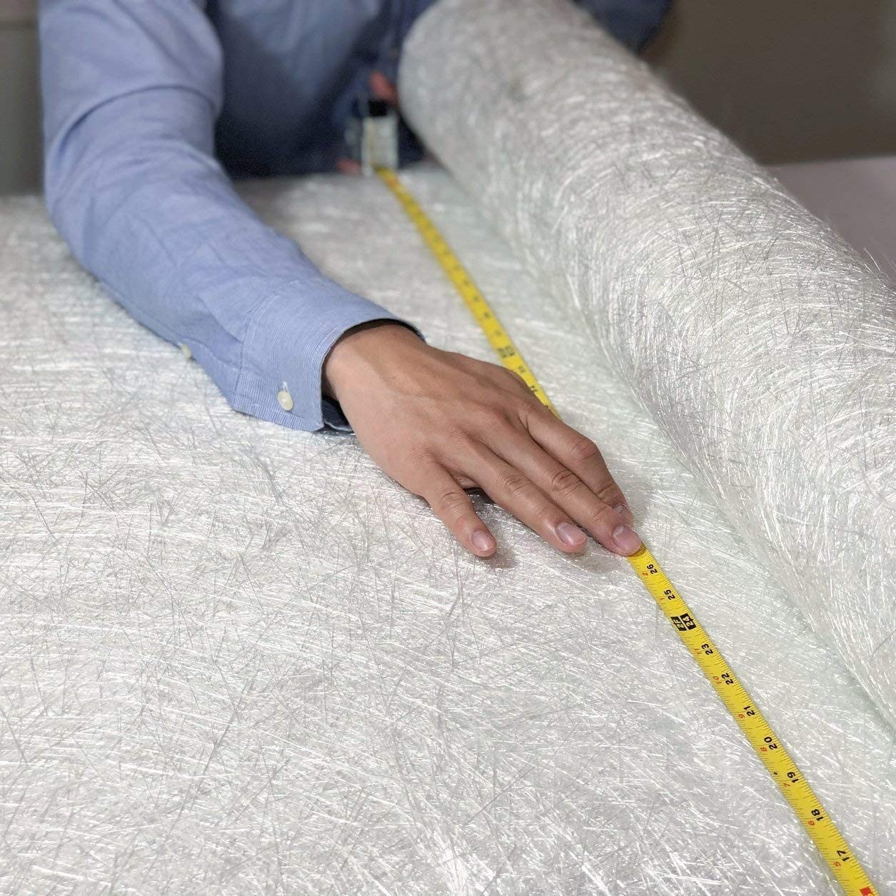 Fiberglass Chopped Strand Mat 50″ x 10 Yard 1oz CSM Marine Repair