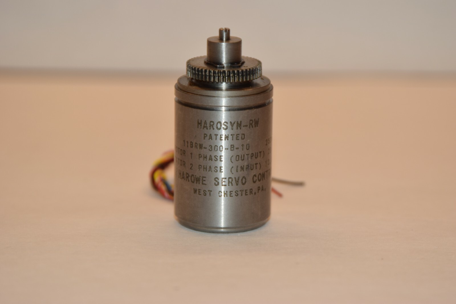 HAROSYN-RW / FASCO / HAROWE SERVO CONTROLS 11BRW-300-B-10 250Hz RESOLVER
