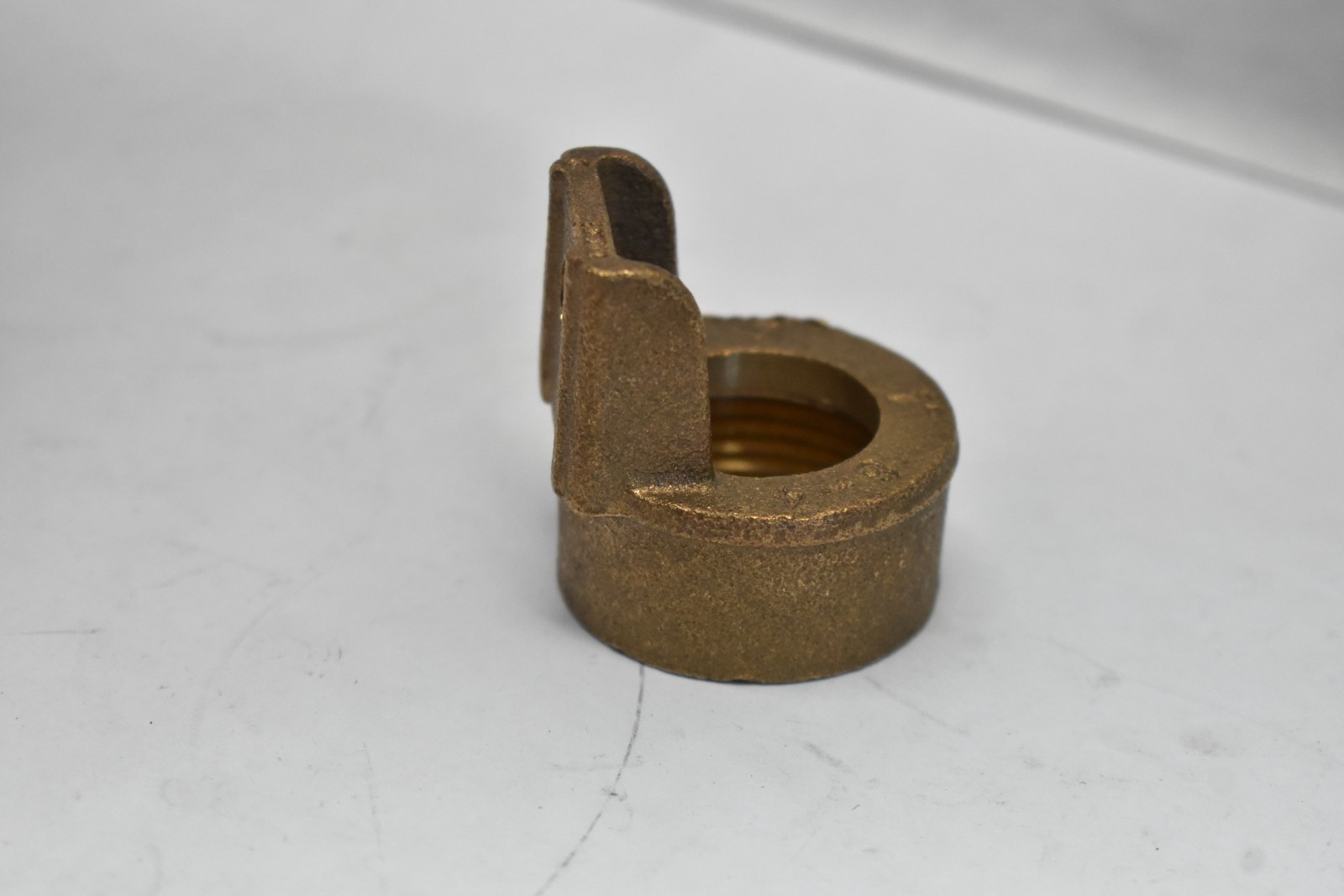 Lot of 6 1″ 360° Hub For Ground Clamps Threaded Cast Bronze Pipe Fitting 8-4