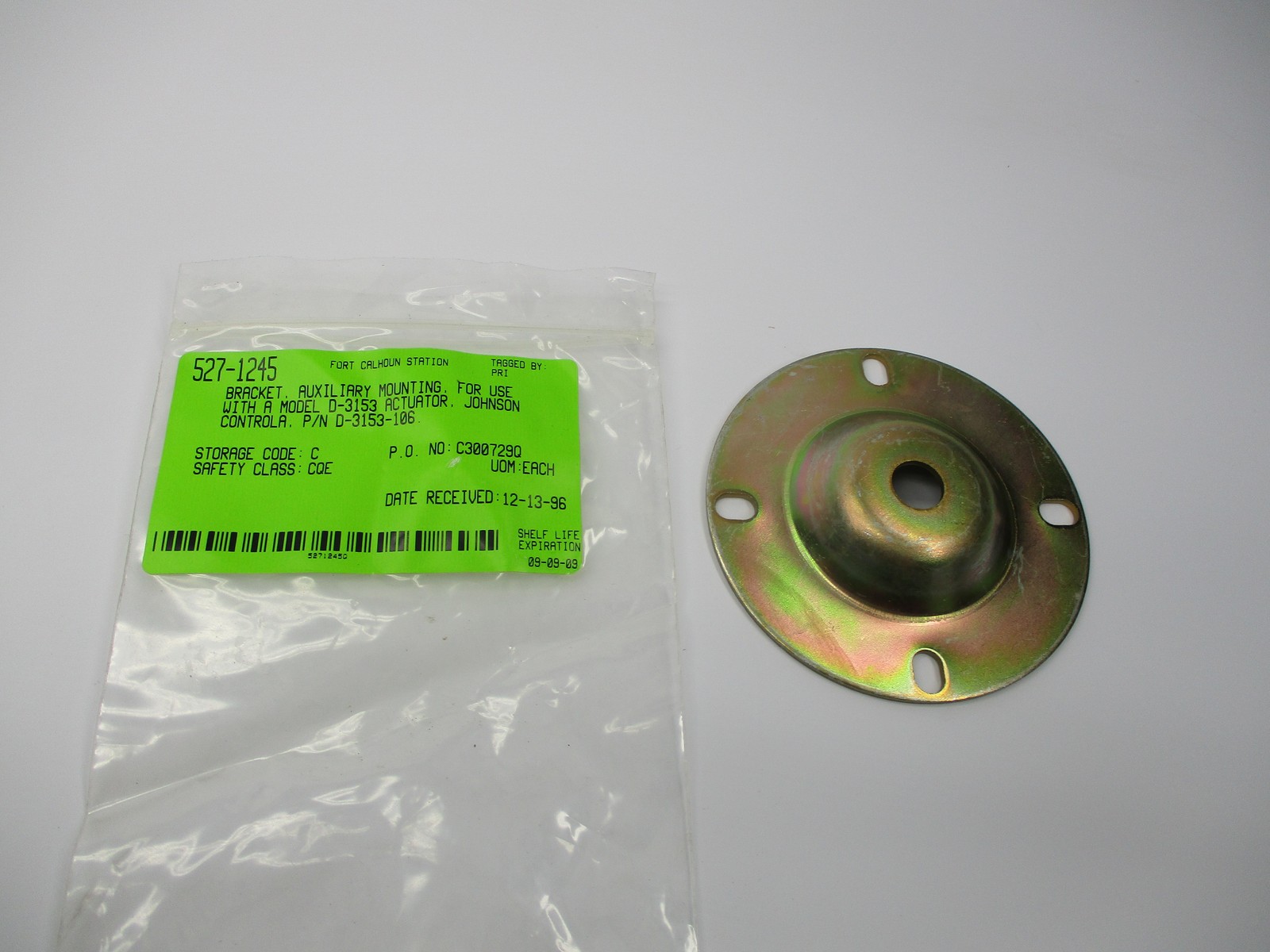 JOHNSON CONTROLS D-3153-106 BRACKET NSNP