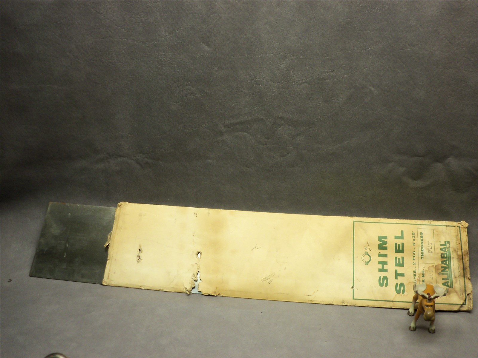 Alinabal Inc FS200 Steel Shim .020″ Thick 6″ X 25″ Lot of 2