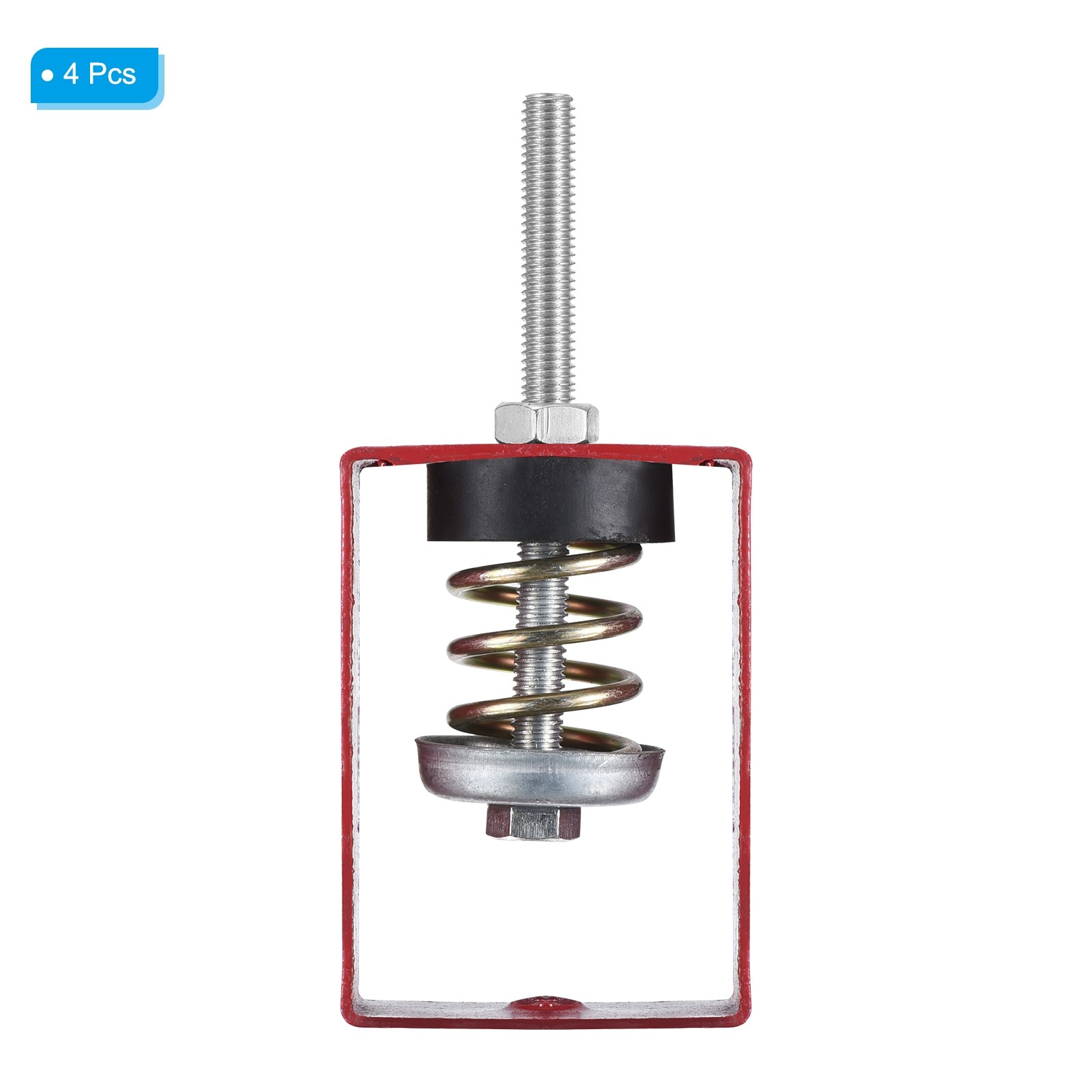 4pc 44lbs Spring Vibration Isolator Shock Absorber Damping Hanger Anti Vibration