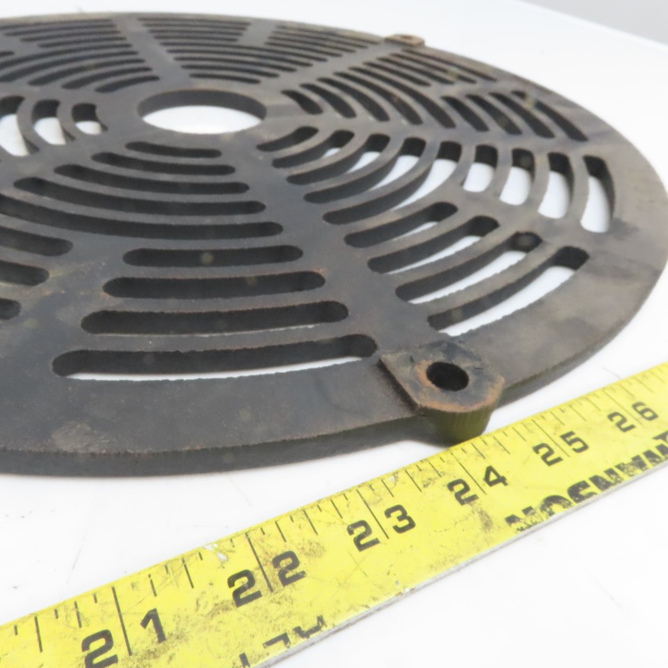 16-3/4″ Diameter Round Cast Iron Grate Motor Guard Grill Drain