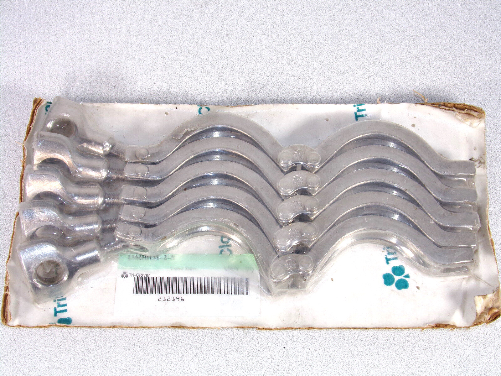NEW 13MHHM-2-S Tri-Clover Heavy Two Piece 2″ Clamp (Set of 5)