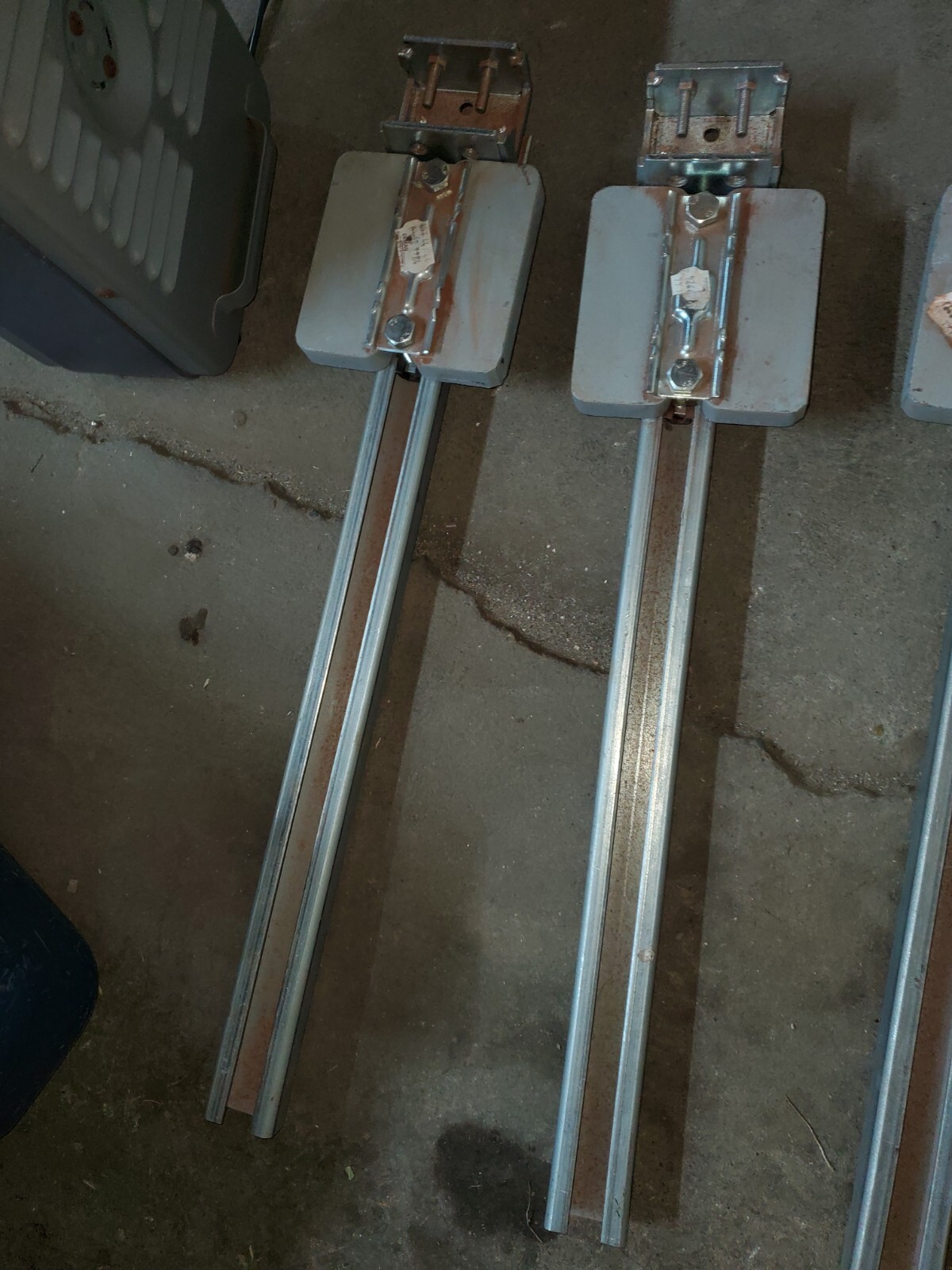 DEMAG CRANES counter weight 2kg & C rail fitting 851 441 44 kbk I II II-H