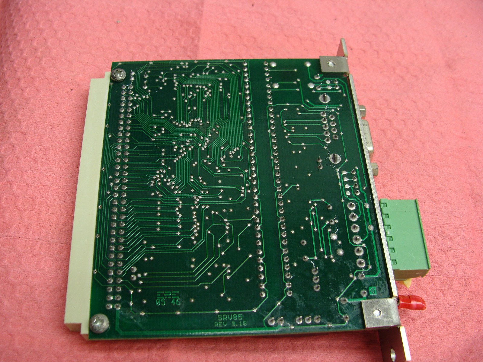SERAD SERVO MODULE SRV85 REV 9.18 605152 FOR SERAD MCS 32 EX CONTROLLER SYSTEM