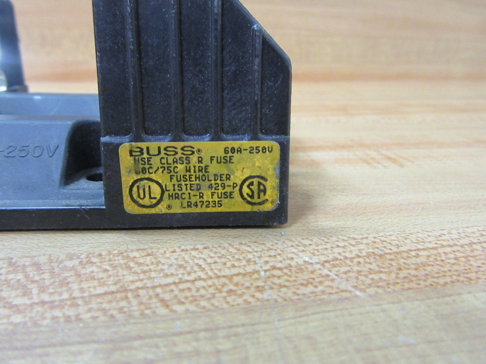 Bussmann R25060-2COR Buss Fuse Holder R25060-2C0R