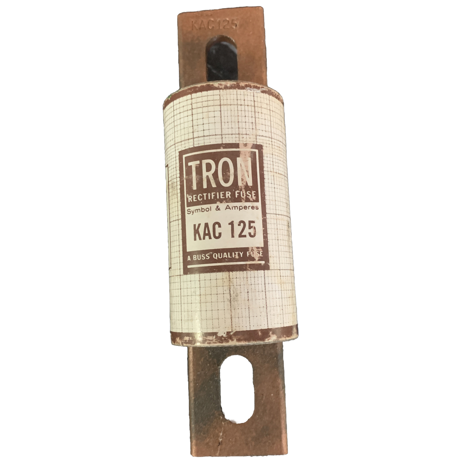 Bussman Fuse, Tron KAC 125 Rectifier Fuse 125 Amp 600V NEW! A3