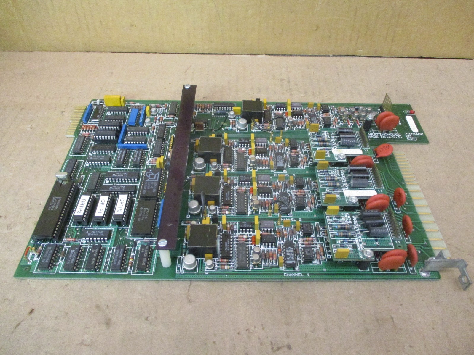 Westinghouse 7379A62 G02 2QRT10 SUB 7379A90 2FILM4 2FILM3 PCPR-1-0 53219HI