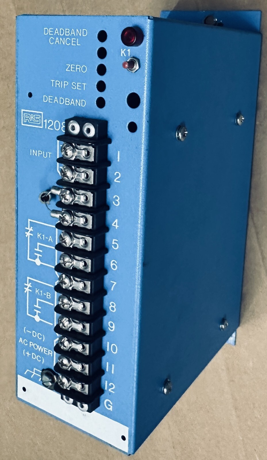 RIS ET-1208 Milivolt alarm with Deadband