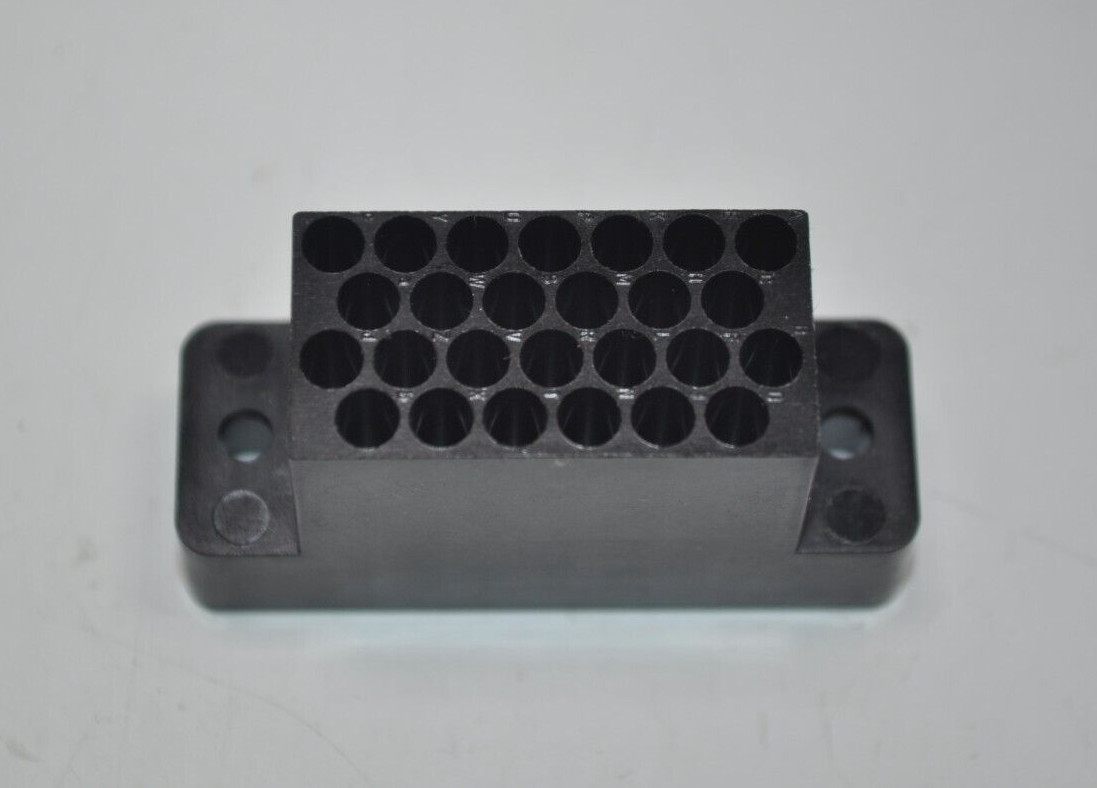 AMP TE Connectivity AMP 201359-1 M Series 26 Position Panel Mount Female Black