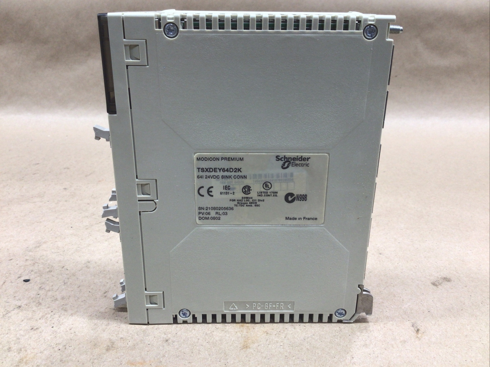 Schneider Electric TSX DEY64D2K MODICON #81D27PR5
