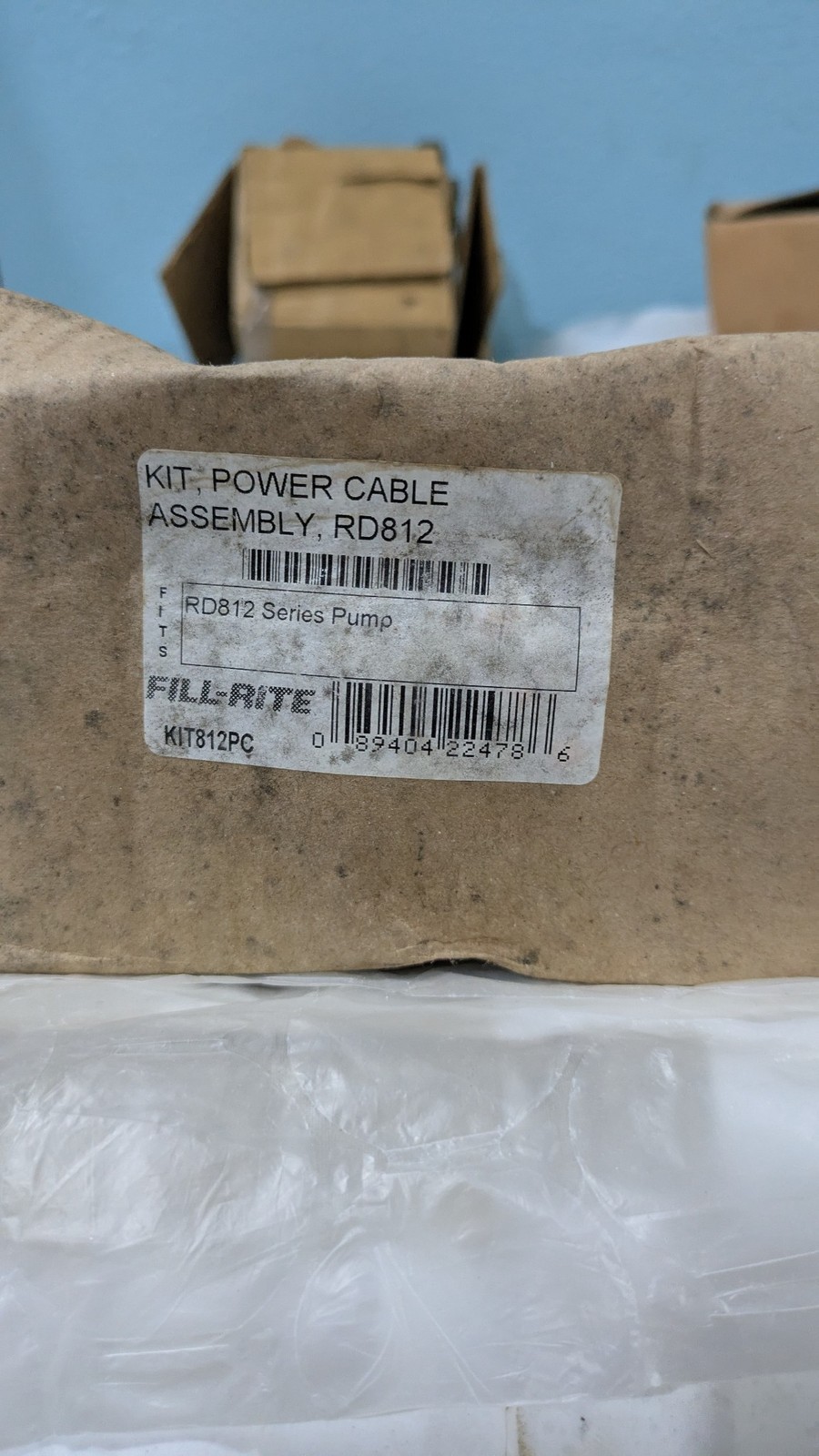 FILL-RITE KIT812PC POWER CABLE ASSEMBLY RD812 SERIES PUMP
