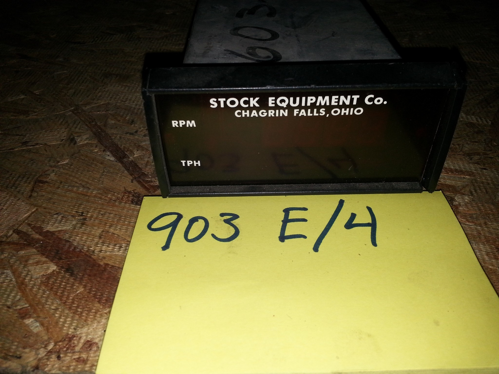 STOCK EQUIPMENT 1-28454 038807 603-400