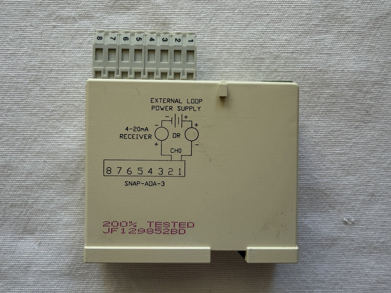(1) Opto 22 SNAP-AOA-3 Snap Analog SNAPAOA3