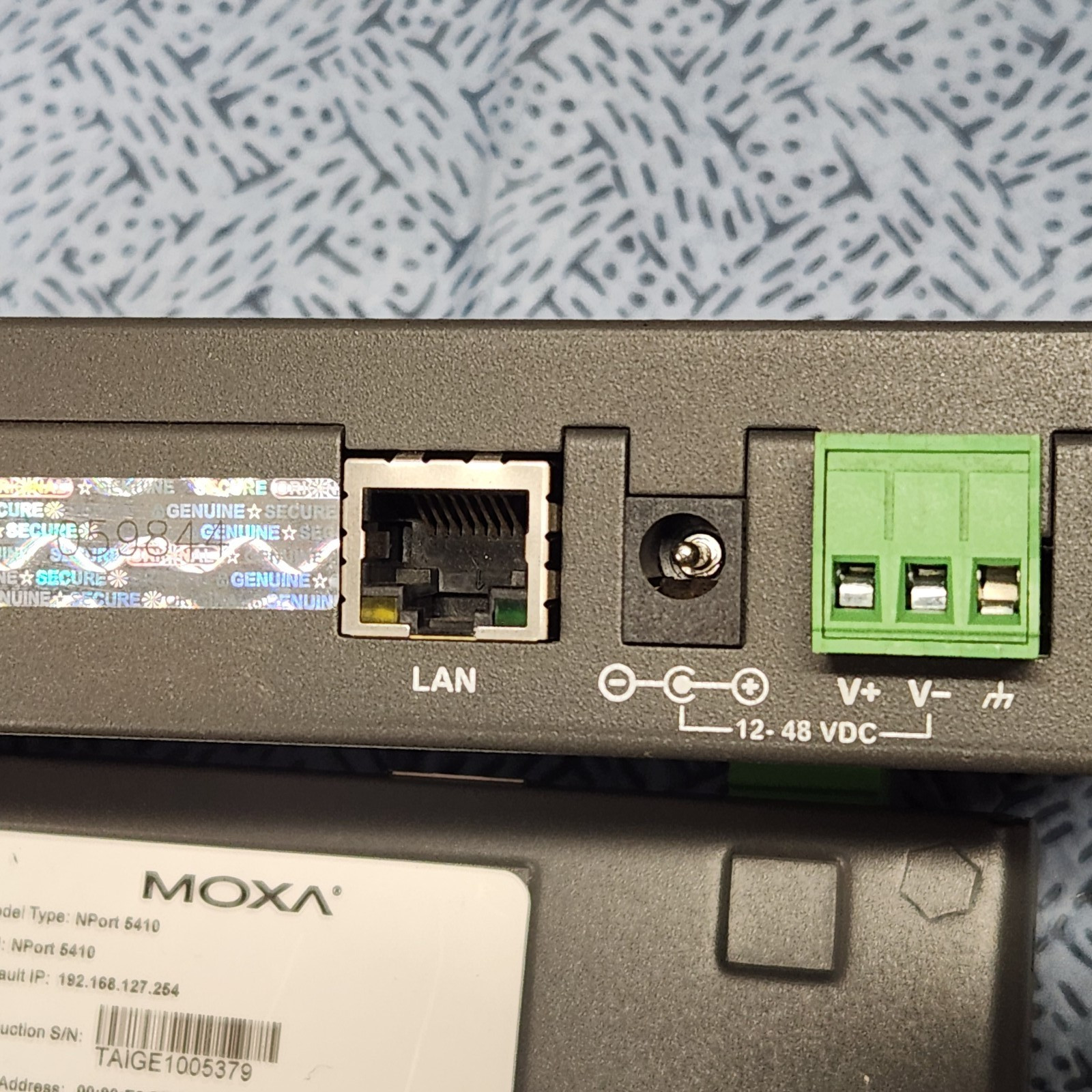 Moxa NPort 5410 (12-48VDC) 4 Port Serial Device Server
