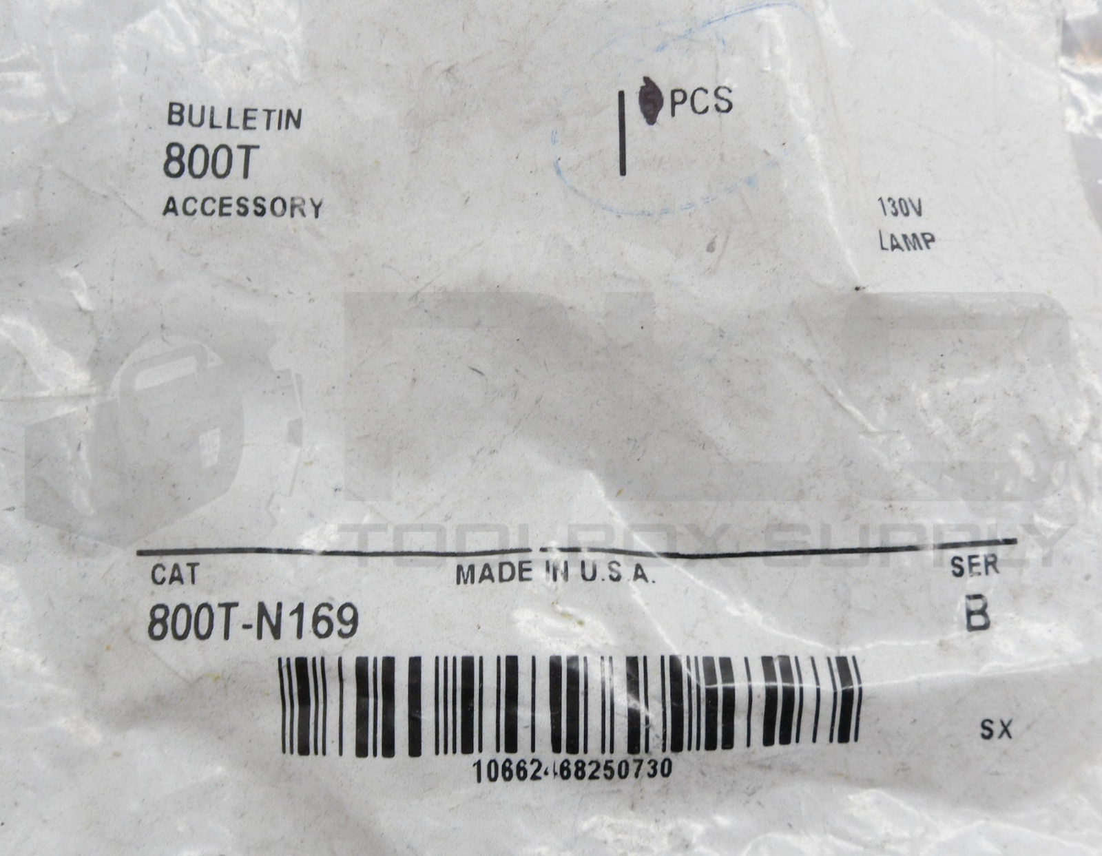 NEW BAG OF 4 ALLEN BRADLEY 800T-N169 /B LAMP 130V