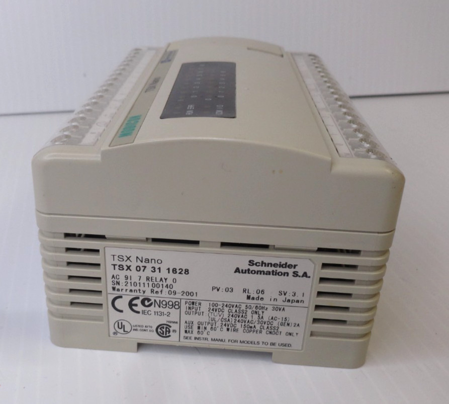 Schneider Automation Modicon TSX Nano TSX 07 31 1628