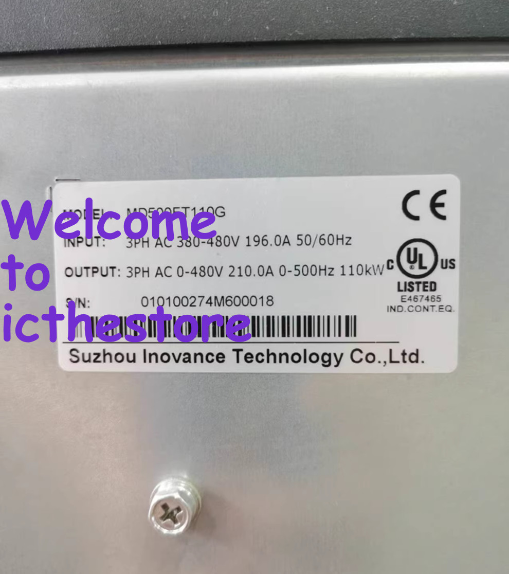 NEW MD500ET110G 110KW inverter For Permanent magnet synchronous air compressor