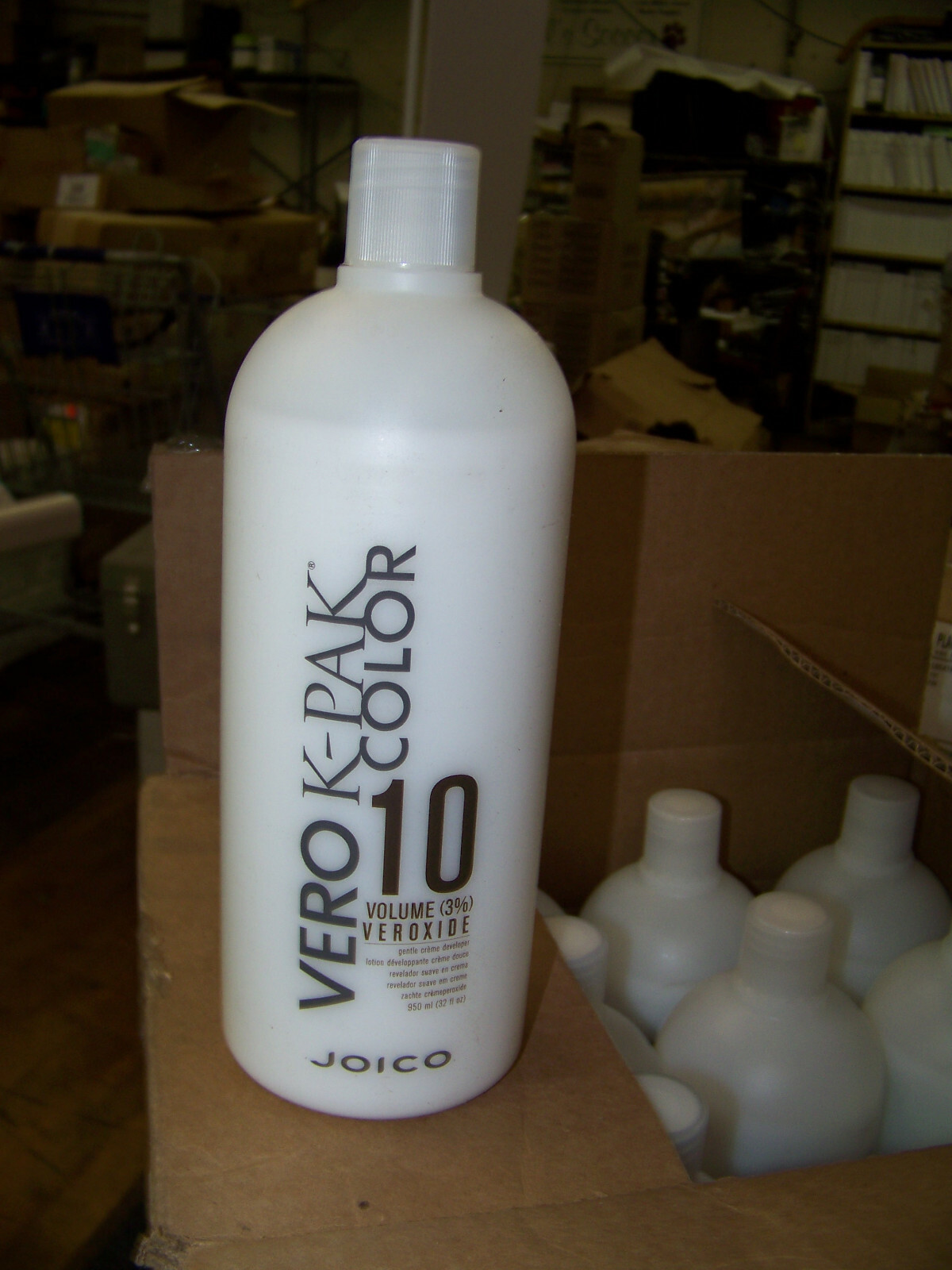 Joico vero k-pak color veroxide 10 volume 32 oz. bottle 12 each