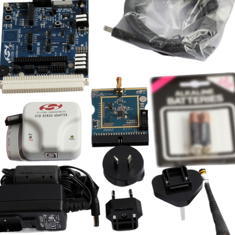 1PCS Silicon Labs SI1010DK 8051 MCU Evaluation Board NEW