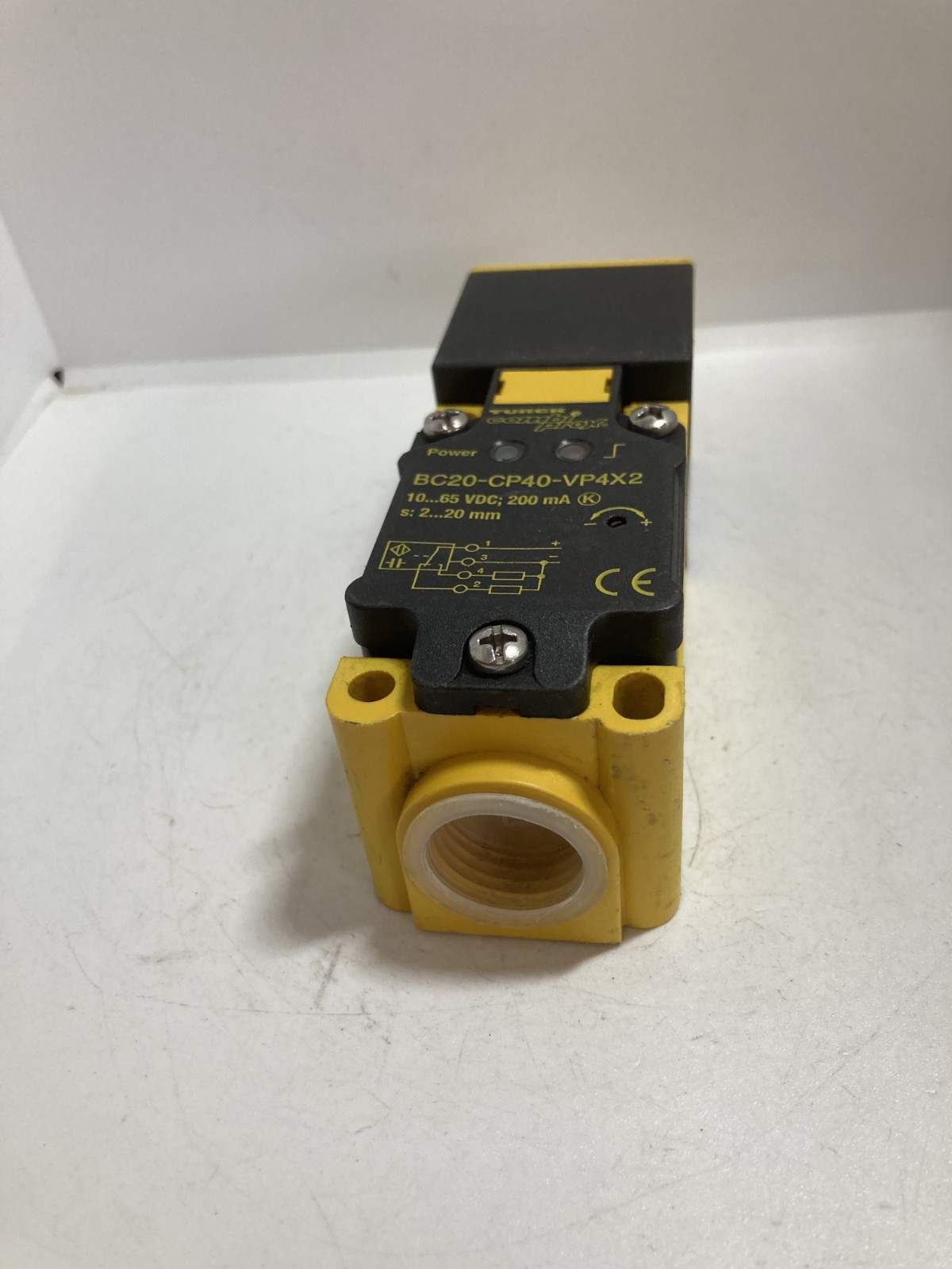 TURCK BC20-CP40-VP4X2 PROXIMITY SENSOR 10-65VDC 200MA 2-20MM SENSING