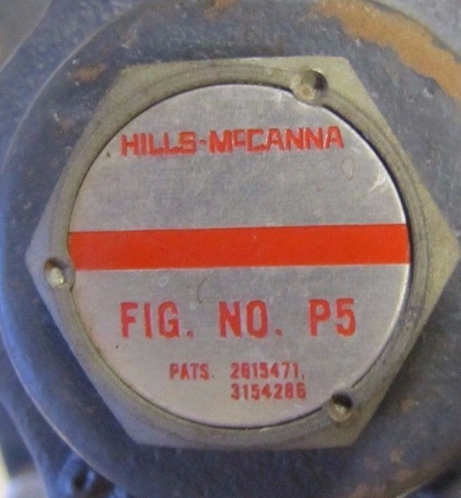 HILLS MCCANNA P5 A12-0220-C 0465 2″ (4 BOLT) FLANGE DIAPHRAGM VALVE NEW