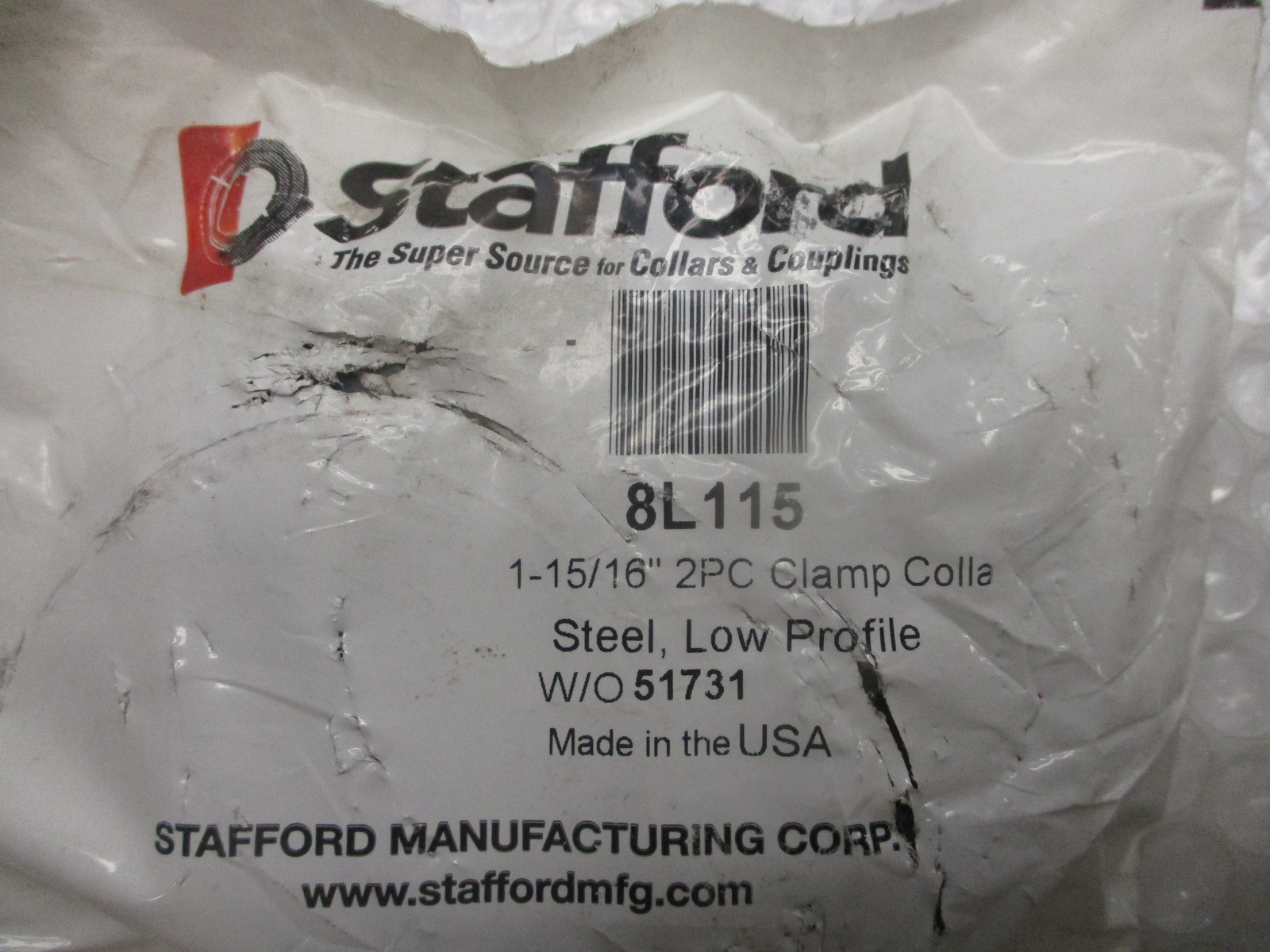 STAFFORD 8L115 1-15/16 CLAMP NSMP