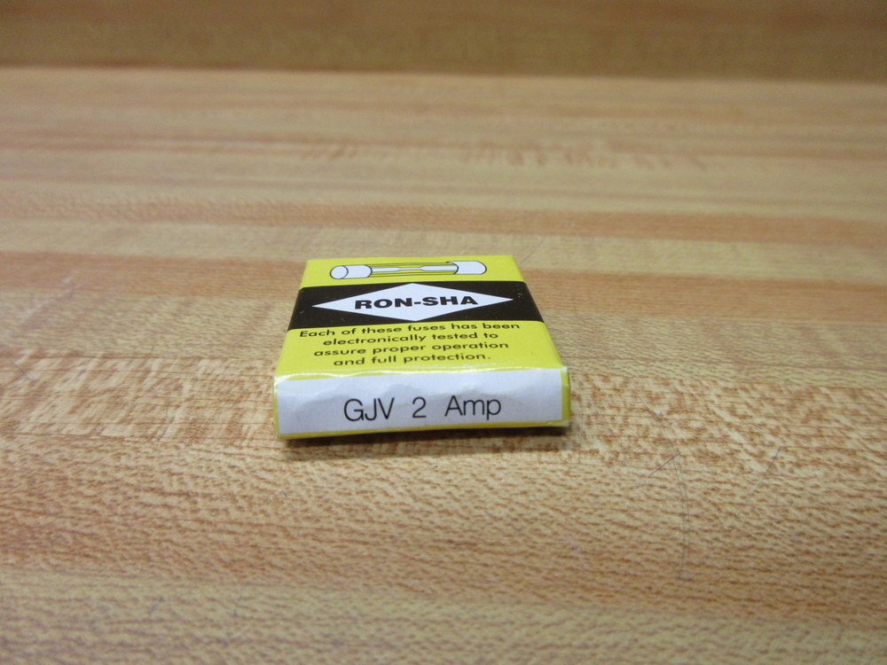 Ron-Sha GJV-2A Fuse F2AL250V Fine Wire Element, Axial Leads (Pack of 15)
